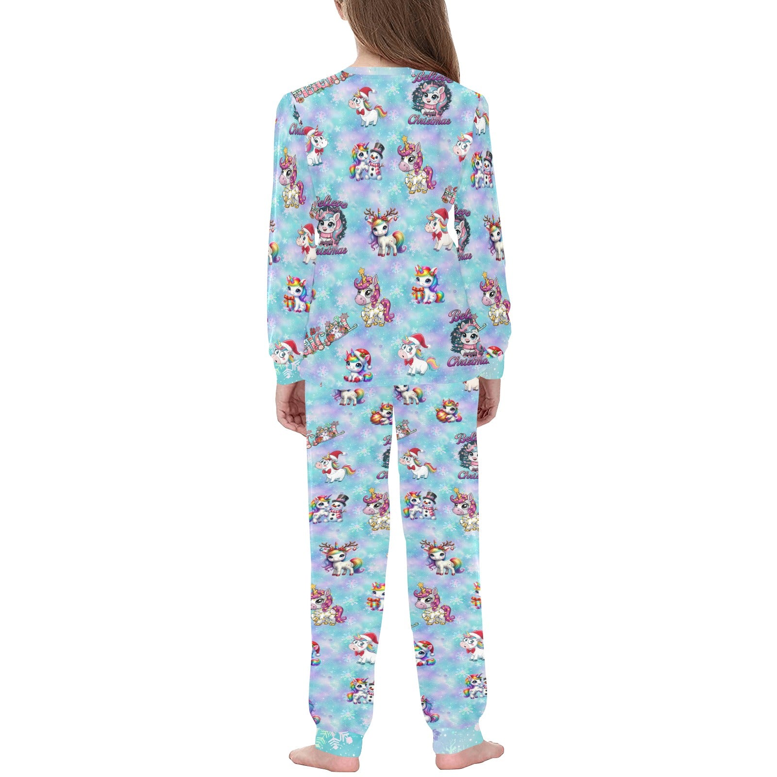 Magical Christmas - 6118 Kids' All Over Print Pajama Set