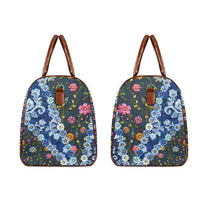 Boho Travel Bag3 Large Capacity Travel Bag-Large (Brown Short Patch) (1737)