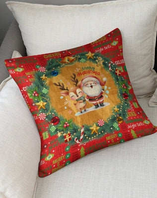 Set of 2 Cute, Colourful, Christmassy Cushion Covers 18