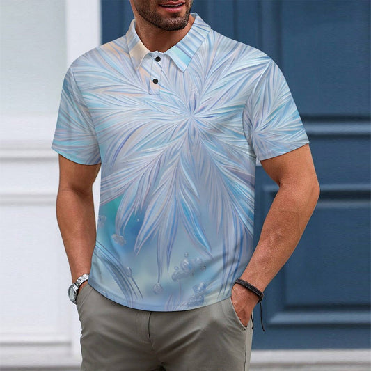 Pique Polo Shirt with Buttons, in a Variety of Ice Cool Designs